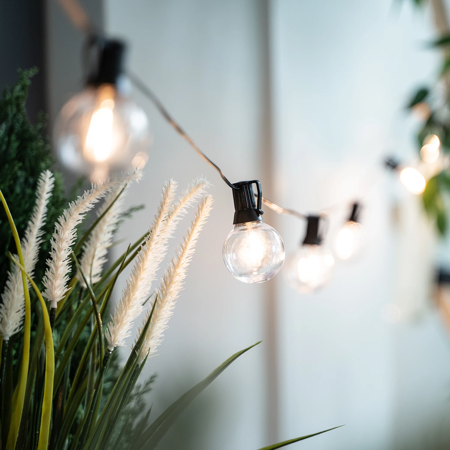 Description Picture 2 of itemSolar Power G40 Bulbs Outdoor LED Fairy Lights Street Garlands Waterproof Camping Decoration For Party Holiday Wedding Garden