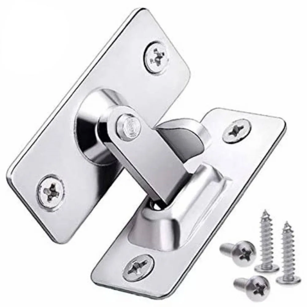 Description Picture 6 of itemStainless Steel Door Lock Bolts 90 Degree Angle Hook Lock Bolts Window Cabinet Locks Screws Right Angle Sliding Gate Lock