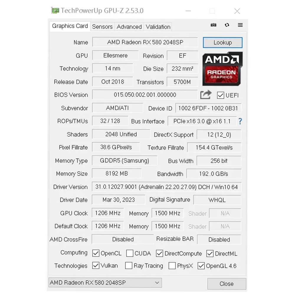 SOYO AMD Redaon RX580 8G Graphics Card GDDR5 Memory 256Bit White Gaming Video Card Supports HDMI DP Interface Computer Combo