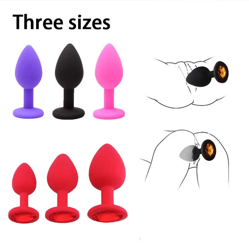 Anal Plug Body-Safe Silicone Smooth Design For Beginners & Pros Ergonomic Shape Easy Clean & Reusable Anal Training Toy