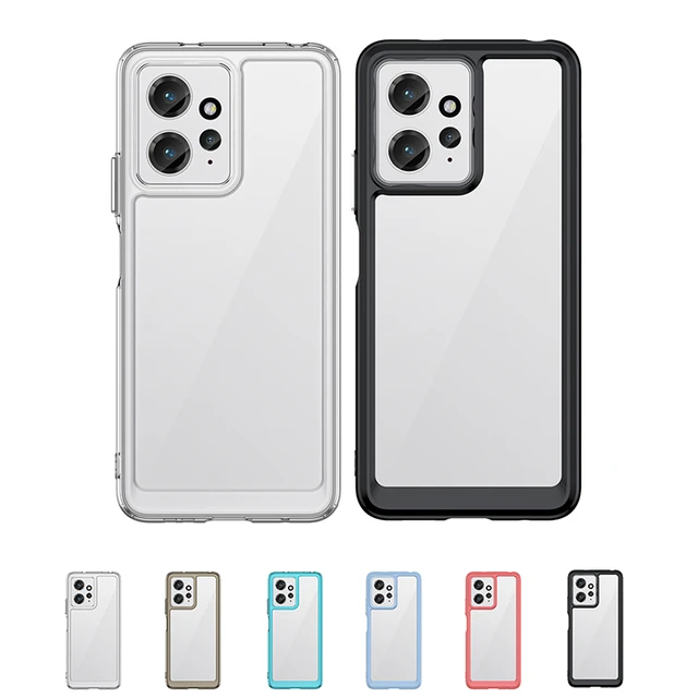 Funda para Redmi Note 13 Pro Plus 5G, carcasa dura y transparente a prueba  de golpes para PC - AliExpress