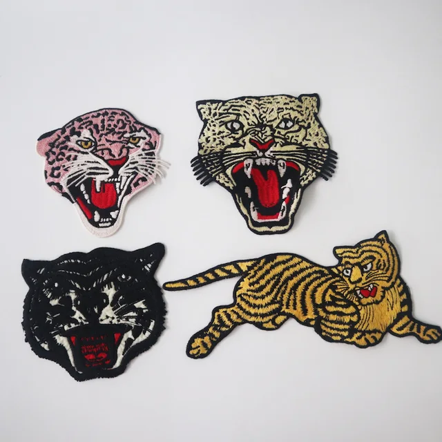 Toppa Leopardata Con Paillettes Ricamate - Applicazione Per Giacca O Jeans (1 Pezzo) - Foto 8