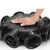 Black Fish Net Cage Fishnet Finless Eel Loach Trap Fishing Pot Durable Plastic Container Mud Cage Container Fishing Traps