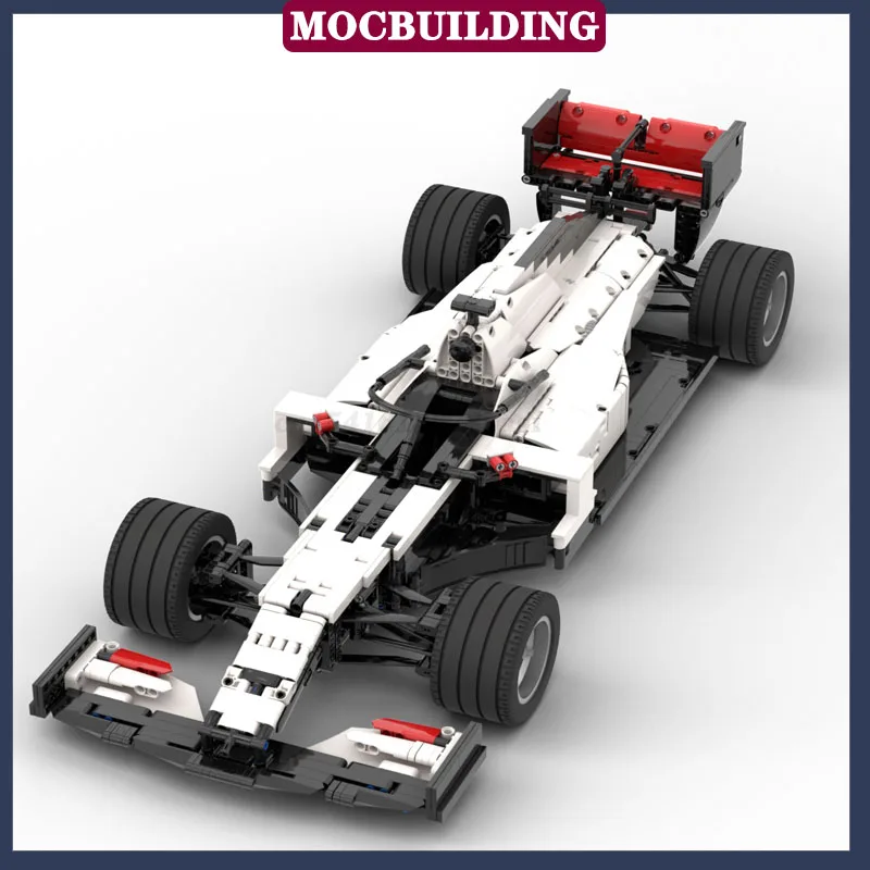 MOC ̽ 1:8    , F1 Ƽ ī, ҳ ÷ 峭, DIY  Ʈ