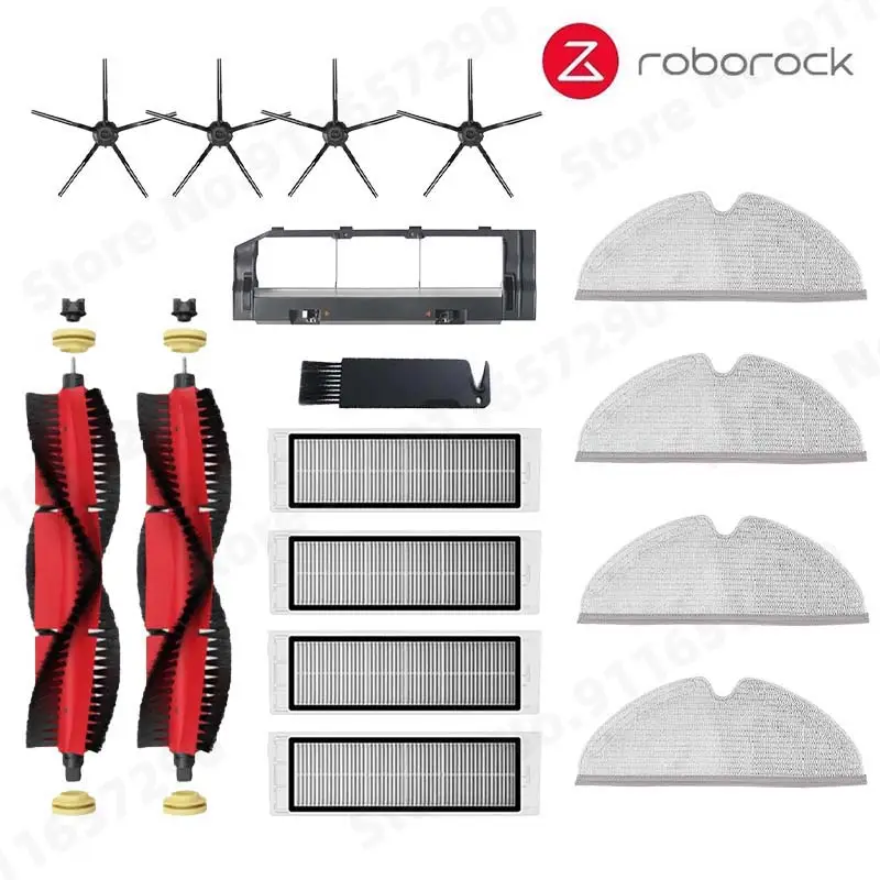 Roborock S5 MAX S50 MAX S55 MAX S6 MAXV HEPA Filter Side/Main Brush Water Tank Tray Mop Dust Box Vacuum Cleaner Accessories - Image 16