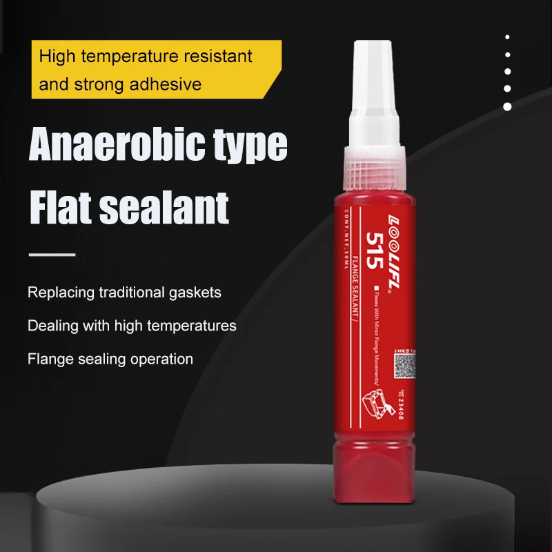 515 anaerobic top sealant, motor sealant instead of flange cover reducer, specially designed for high temperature heavy mechanical oil-resistant maintenance 5