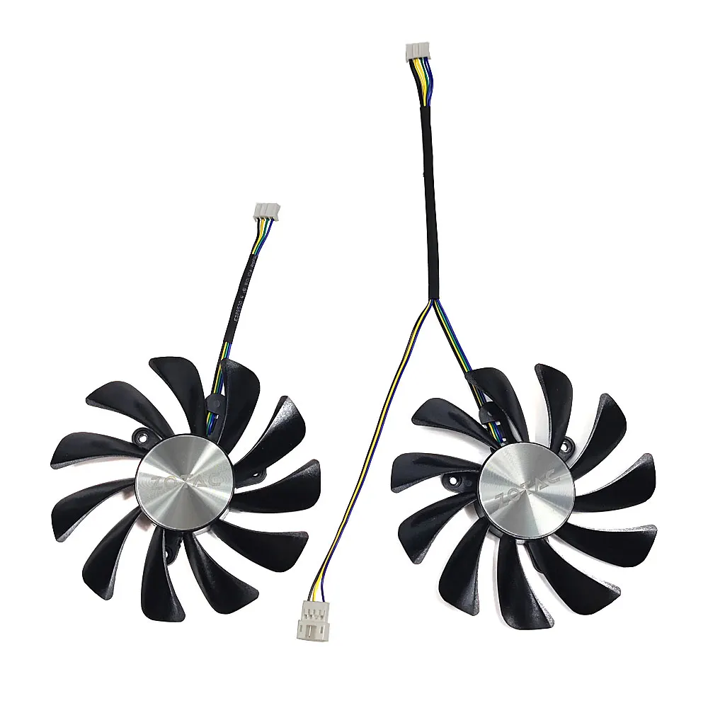 Ventilador de Refrigeração Gpu para Zotac Edição Amp Gaa8s2u Gtx 1070 1070ti 1080 1080ti 4pin Novo 95 mm - Imagem 6