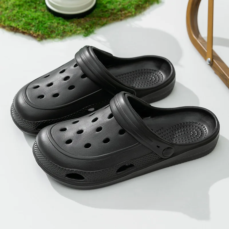 Men's Sandals Women Home Slippers Summer Garden Clogs Shoes Outdoor Man Beach Slipper Waterproof Sandal Soft Casual Non Slip 3