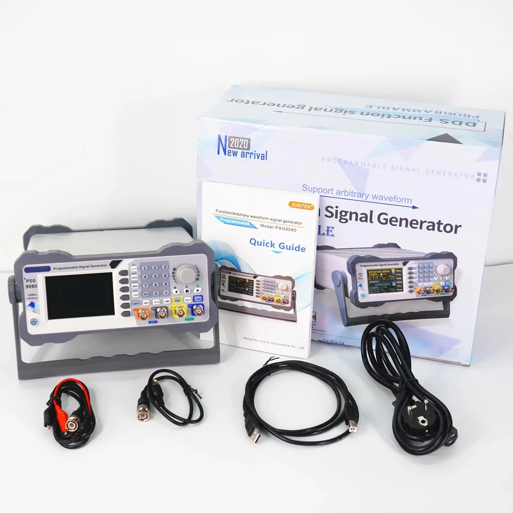 JUNCTEK PSG9080 80MHz DDS Dual/2-CH Digital Programmable Function Signal Generator Frequency Meter Arbitrary Waveform Generator 6