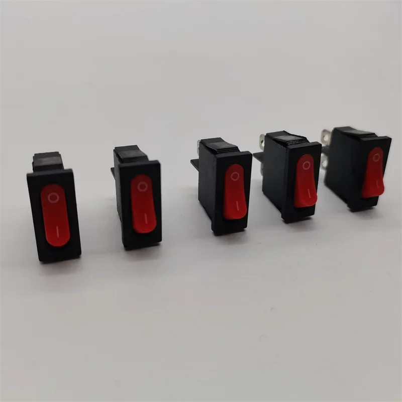 

5pcs Mini 2-foot boat shaped switch rocker switch KCD1-110