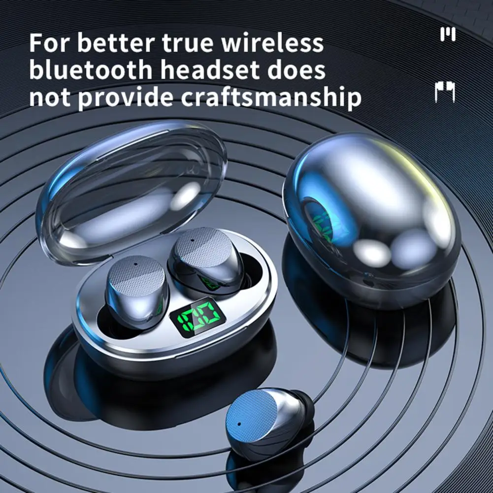 

Headphones Practical Heavy Bass In-ear Touch Control Wireless Headsets Daily Use