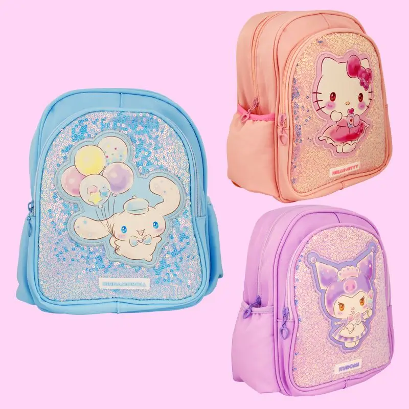 

Sanrio Hellokitty Backpack Cute Baby Kindergarten Boys and Girls Mochilas Para Niños Light Soft cartoon schoolbag kids travel