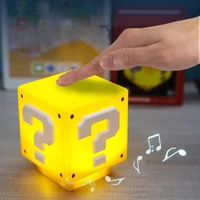LED Question Mark Brick Night Light With Music USB Charging Desk Lamp Light Birthday X-mas Gifts 3