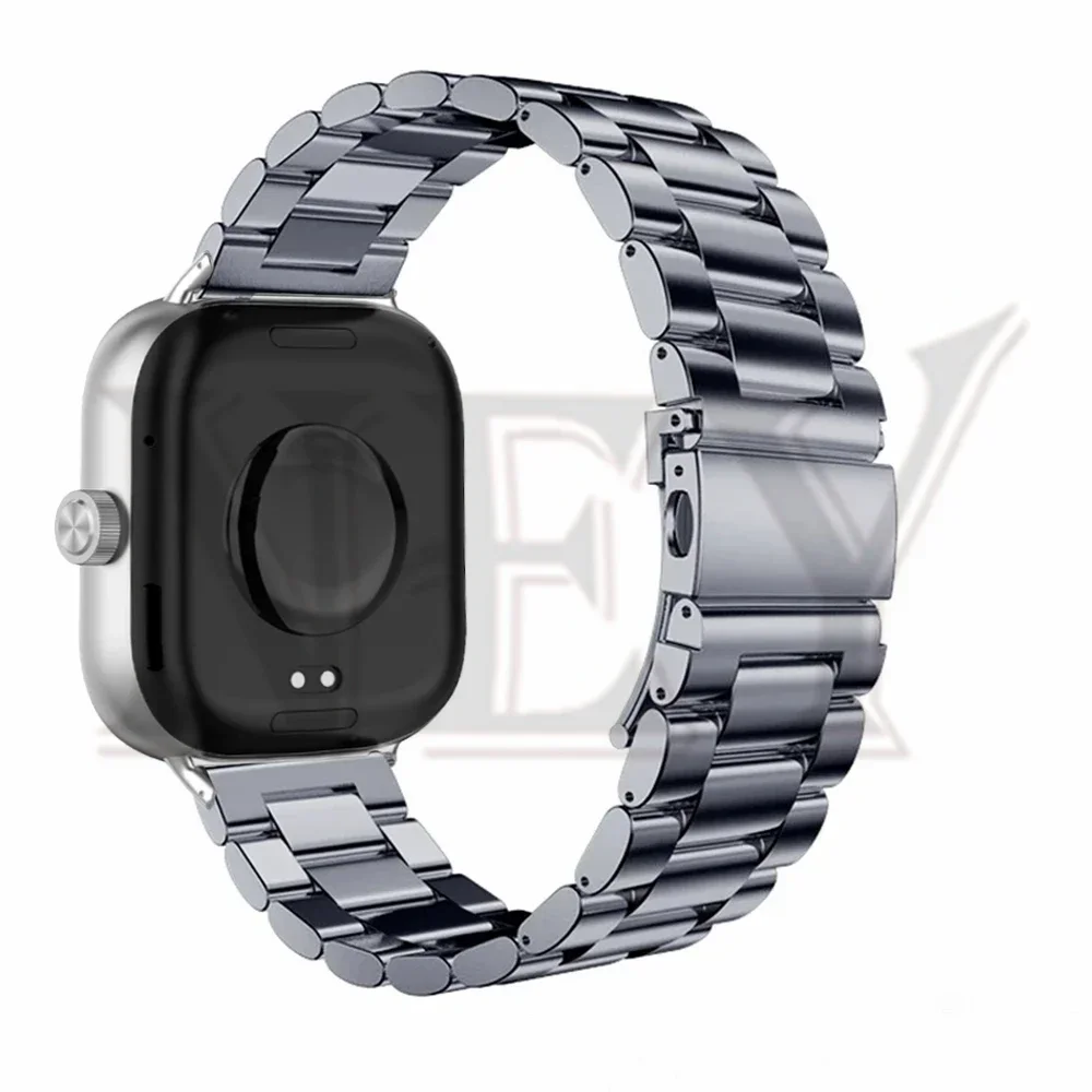 Stainless Steel Smartwatch Band - Elegant Link Bracelet Strap