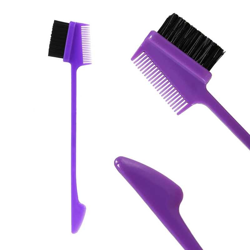 Wig Pose Kit Invisible Wig Glue Remover Frontal Hair Wax Stick Elastic Edge Banding Tie Satin Bonnet Brush Tail Comb 7Pcs