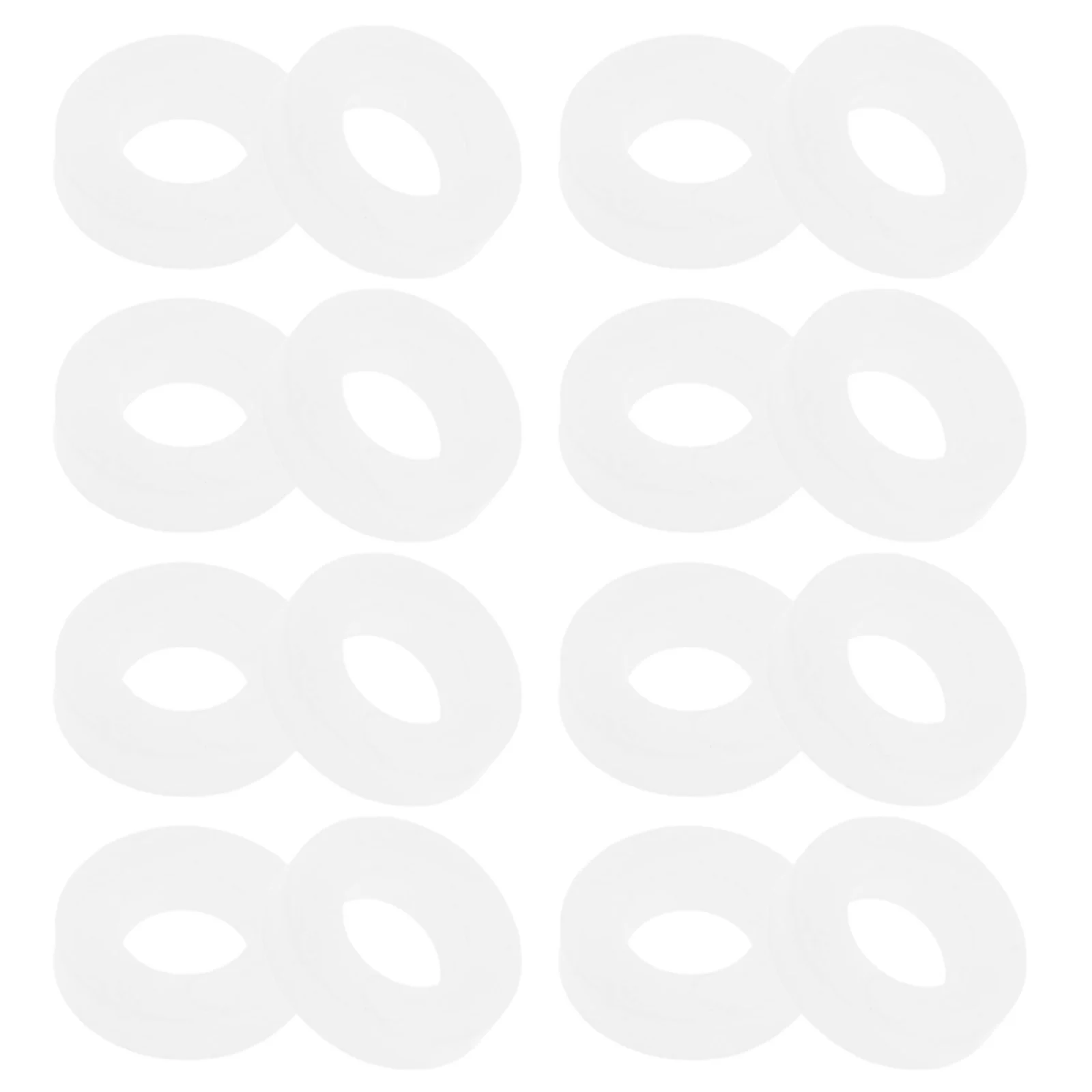 

100 Pcs Roller Drum Set Spacers Instrument Accessories Plastic Accessory Washers
