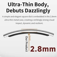 2026 New Ultra-thin Smart Watch Men Health Smart Bracelet Women Sports Fitness Waterproof Heart Rate Sleep Monitoring Wristbands - Image 4