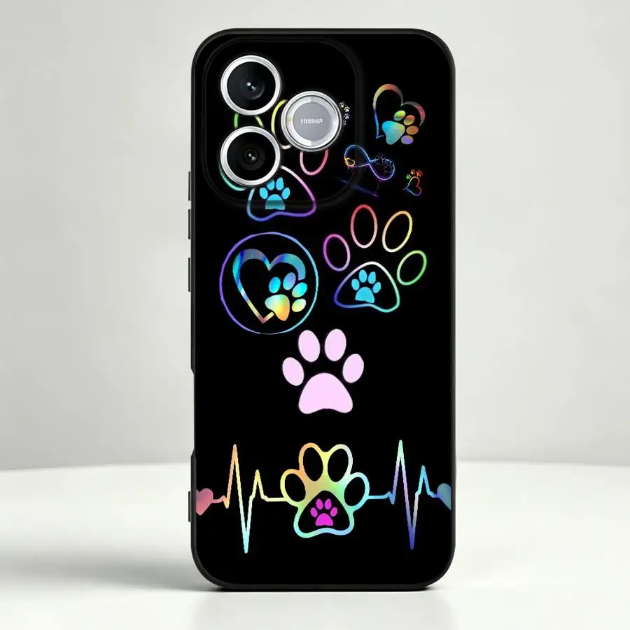 Dog and Hand Love Phone Case Cover