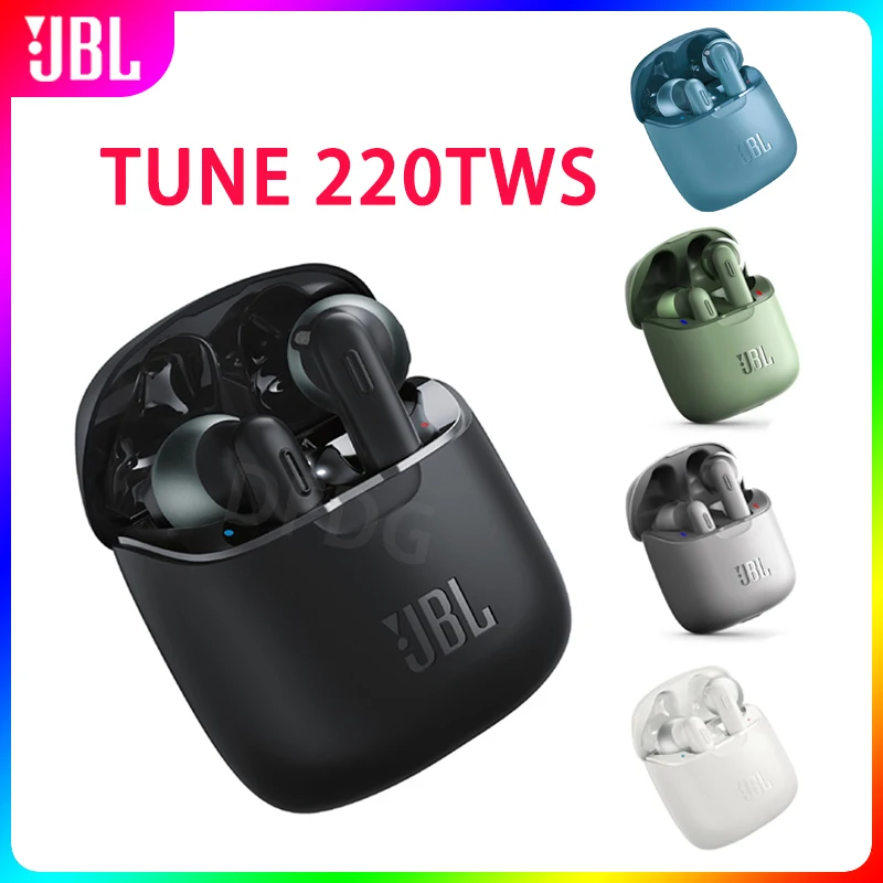 Беспроводные наушники JBL TUNE 220TWS Bluetooth T220 TWS стереонаушники-вкладыши с басами