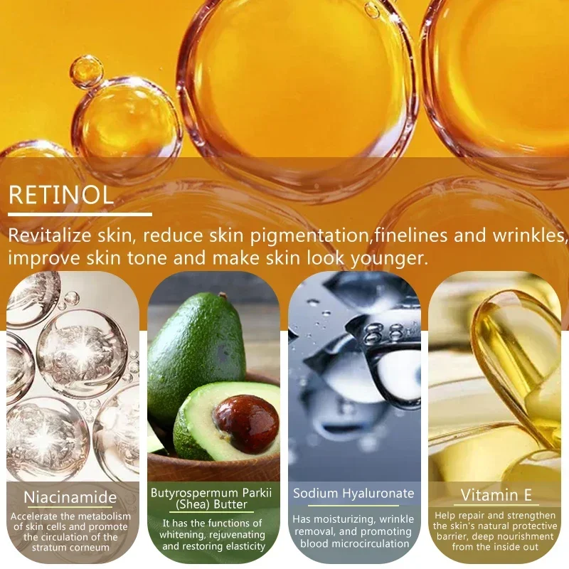 Retinol Body Shaping Cream Moisturizing Firming Full Body Lifting Skin Deep Nourishment Firm Care