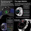 2025 New Micro Physical Examination Blood Lipids Uric Acid Blood oxygen Smart Watch Men ECG+PPG Clock Bluetooth call Smart watch 3