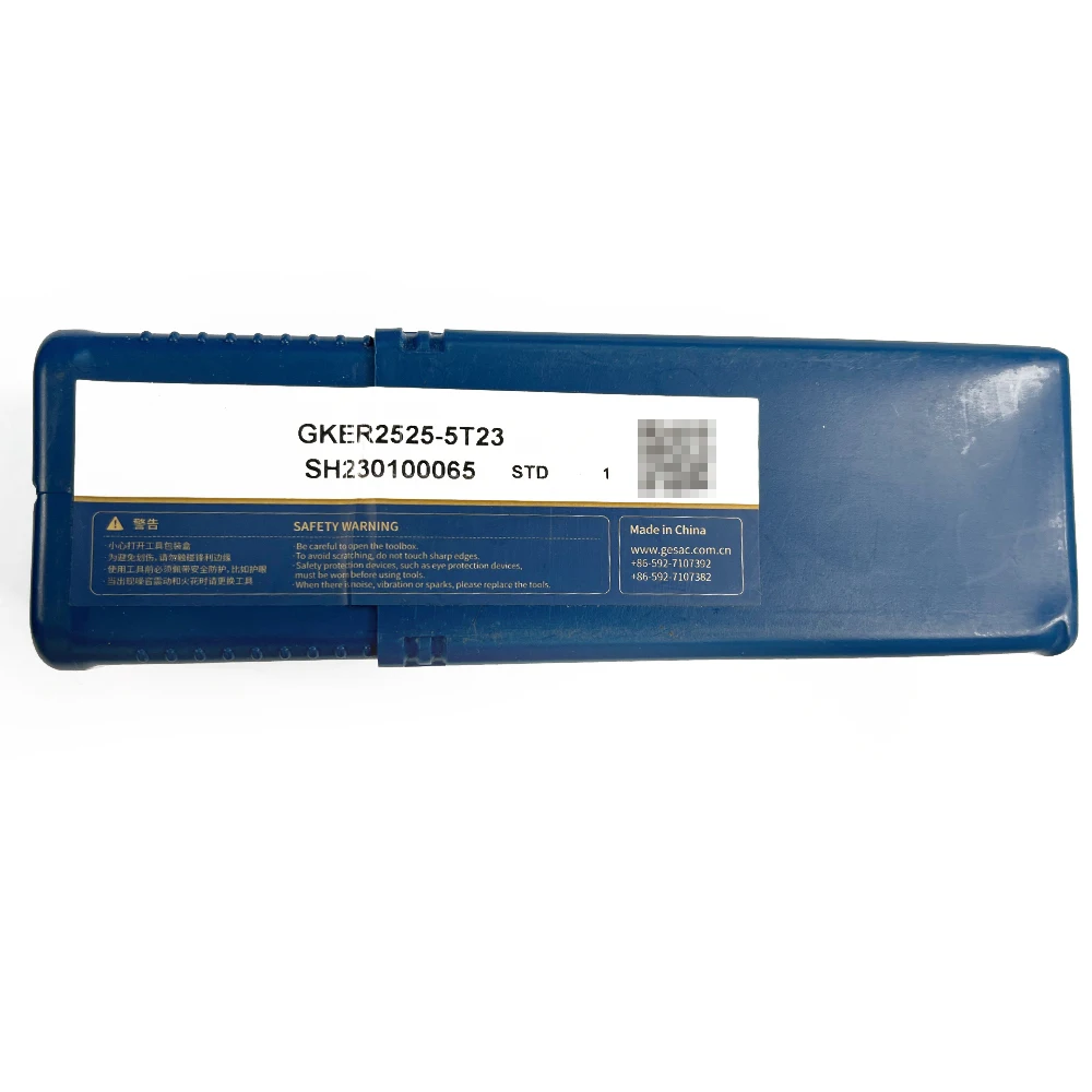 

HUAZHICHUN GKER2525-5T23SH230100065 Grooving ArborTool Holder Boring Bar CNC Tool External Turning Tool