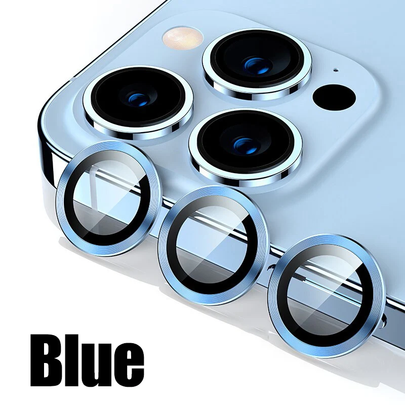 Luxury Camera Lens Protector Glass For iPhone 13 12 11 Pro Max Camera Protective Glass For iPhone 12 13 Mini Back Lens Protector phone screen cover Screen Protectors