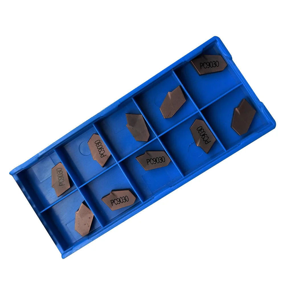 

SP400 PC9030 Insert 10pcs CNC Metal Lathe Tool Cutting Turning Insert For Processing Stainless Steel Processing