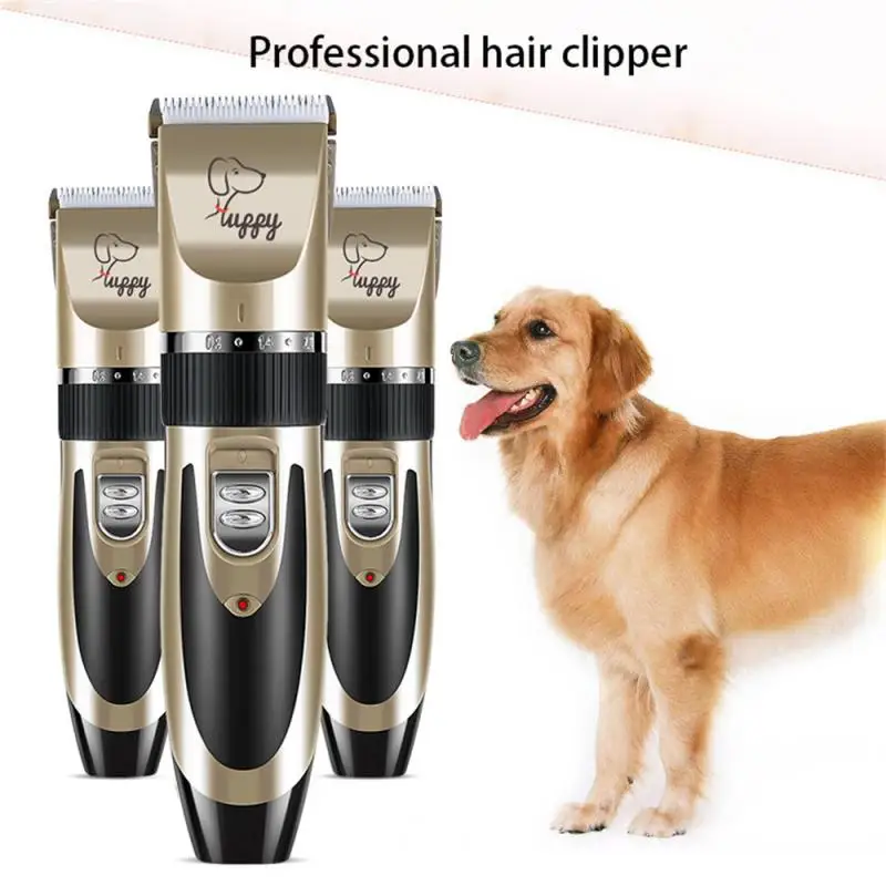 

Rechargeable Pet Shaver Dog Electric Pusher Teddy Hair Clipper Cat Hair Clipper Electric Pusher