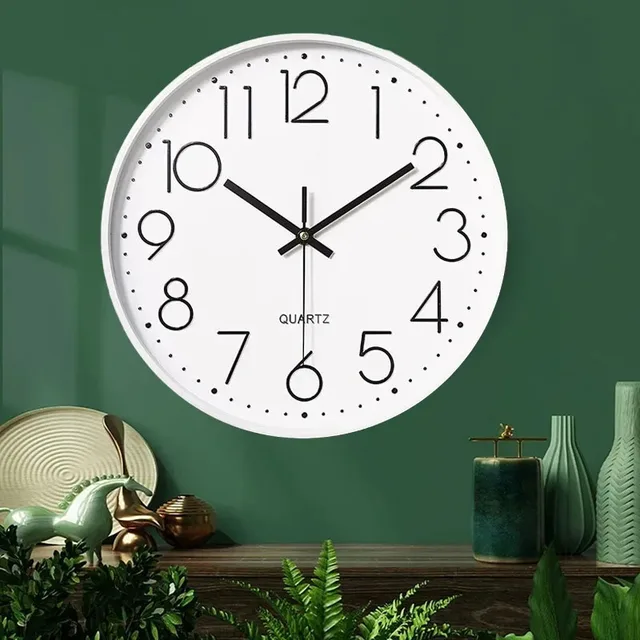 8" Minimalist Silent Wall Clock 3