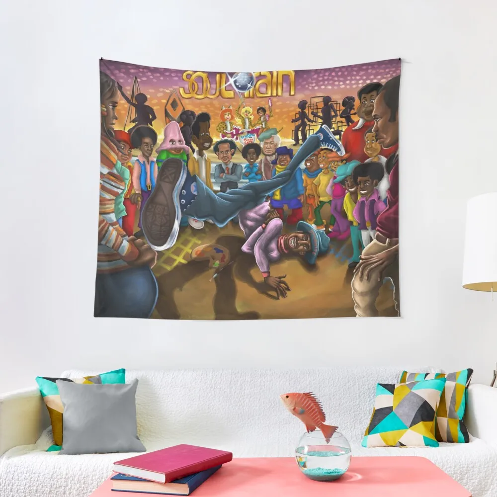 

Goodtimes At Soul Train Tapestry Wall Tapestry