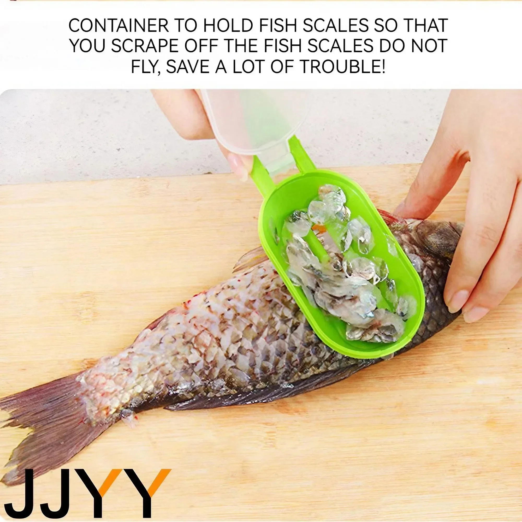 Fish Skin Brush Fast Remove Fish Scale Scraper Planer Tool Scaler Fishing Knife Cleaning Tools Kitchen Cooking Accessorie