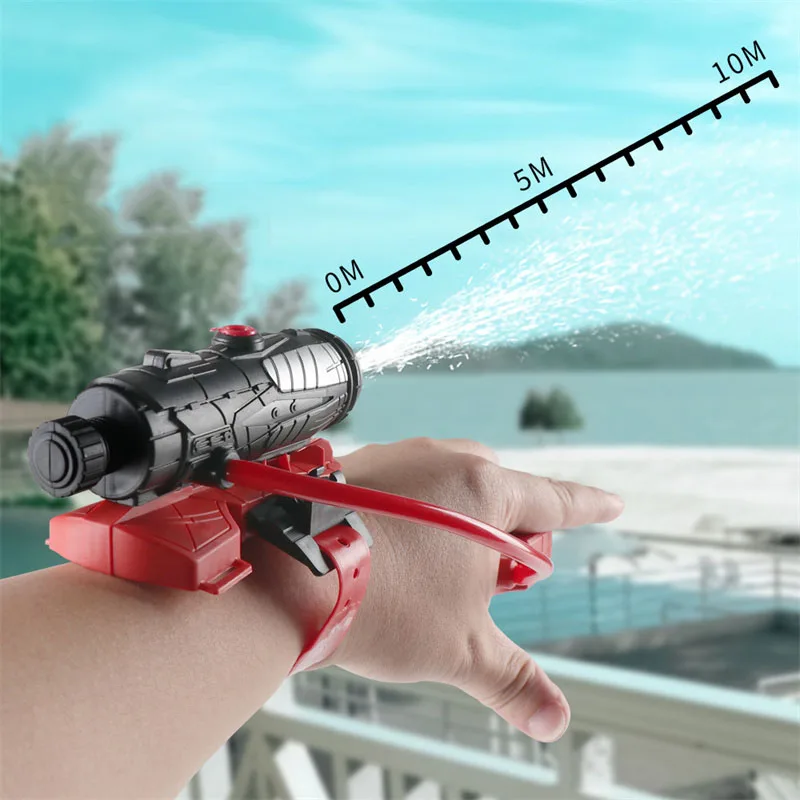 Spider Web Shooters Toy Water Guns with Glove Squirt Guns Summer Outdoor Water Gun Toys for Kids and Adults Beach Play