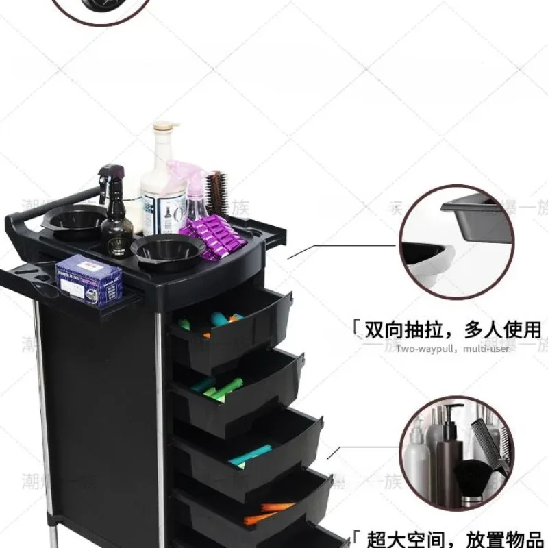 Beauty Equipment Salon Trolley Professional Barber Luxury Spa Chairs 360&deg;anti-tangle Folding Carrito Auxliar Estetica Furniture