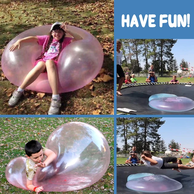 51.2inch Water Bombs Filled Bubble Giant Inflatable Ball for Child Playballs Water Games for Children 2