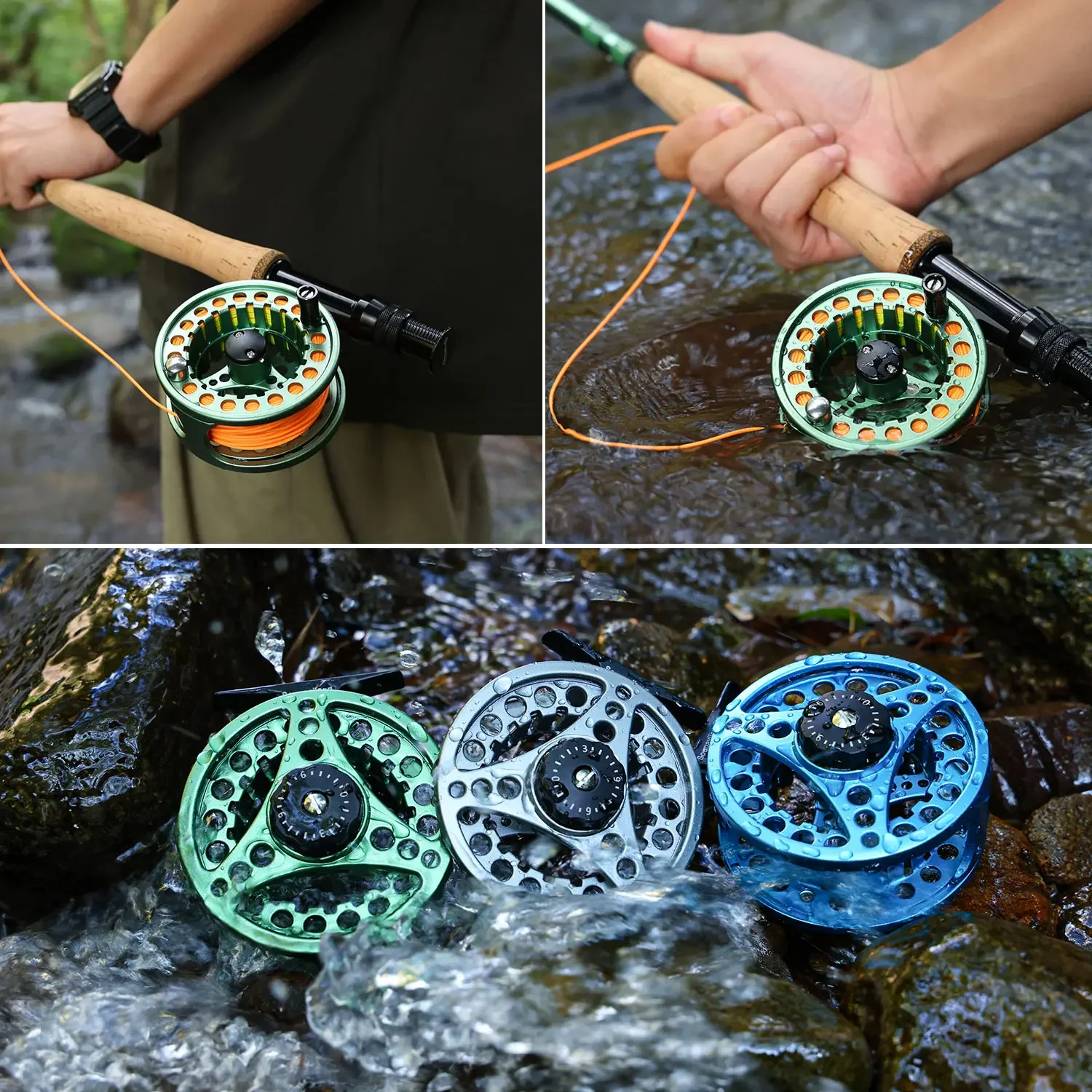 Aluminium Fly Fishing Reel 6