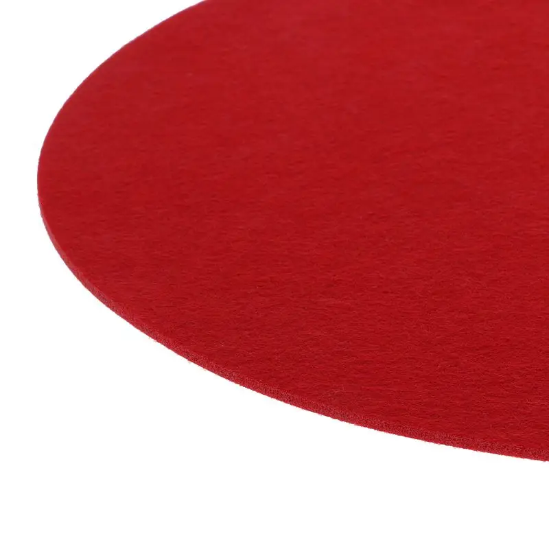 DX62 Felt Platter Vinyl Record Players Turntable Mat Audiophile 3mm Thick for Supporting Lighter Thinner Vinyl Records