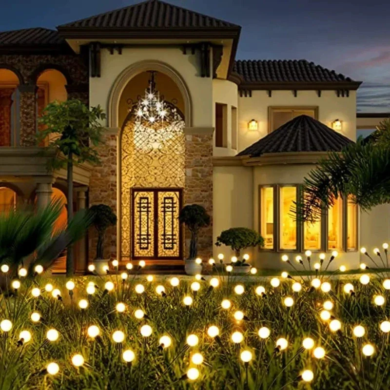 Solar Light 6/8/10L Waterproof Outdoor Garden Decoration Landscape Lights Lawn for Festive Decoration