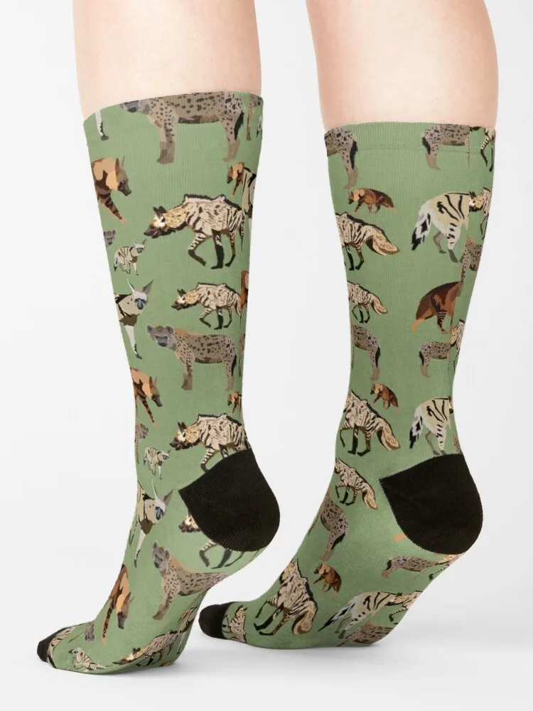 H is for Hyena Socks Men'S Cycling Socks Heated Socks