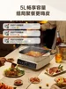 220V  Electric Hot Pot Cooker Split-style Multi-functional Steaming Pot with Noodle Cooking Small Electric Pot 2