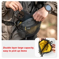 Dyneema – sac de taille en Fiber 1,1 l, étanche, UrltraLight, multi-poches, pour cyclisme, course à pied, randonnée, Camping, accessoires de sport de plein air 2