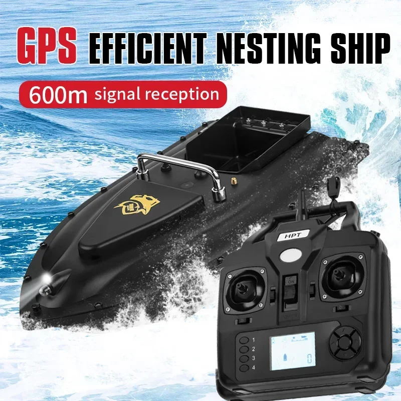 A08-RC Fishing Bait Boat with Intelligent GPS Positioning and Auto Hook Delivery FunctionNew 500m Auto Return and Hook Delivery 3