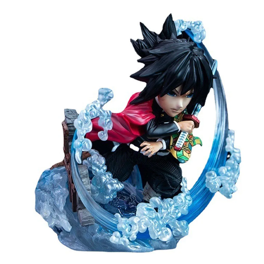 

Demon Slayer Anime Figure Kamado Tanjirou Tomioka Giyuu Action Figurine GK Model Kawaii Ornament Kids Gift Collectible Hobby Toy