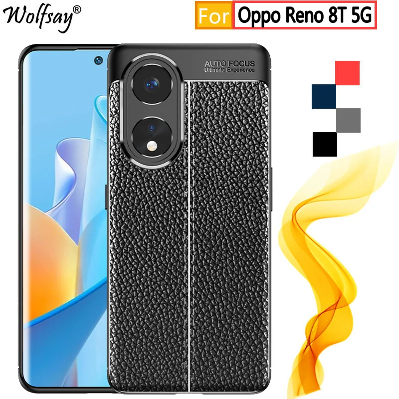 Per Oppo Reno 8T 5G Custodia Per Oppo Reno 8T 5G Custodia Antiurto In Gomma Custodia Posteriore In Silicone Per Oppo Reno 8T 8Z 8 Lite 5G Cover