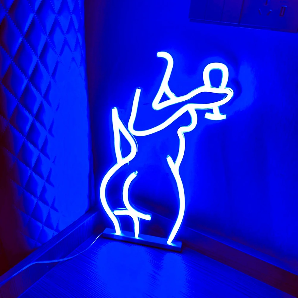 Рисунок 2 - Женская Настольная лампа с задним знаком