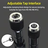 M3-M12 Screw Tap Socket 3/8” Square Drive Adjustable Jaws Extractor Tool Socket Adapter Taps Reamer Screw Extractor 5