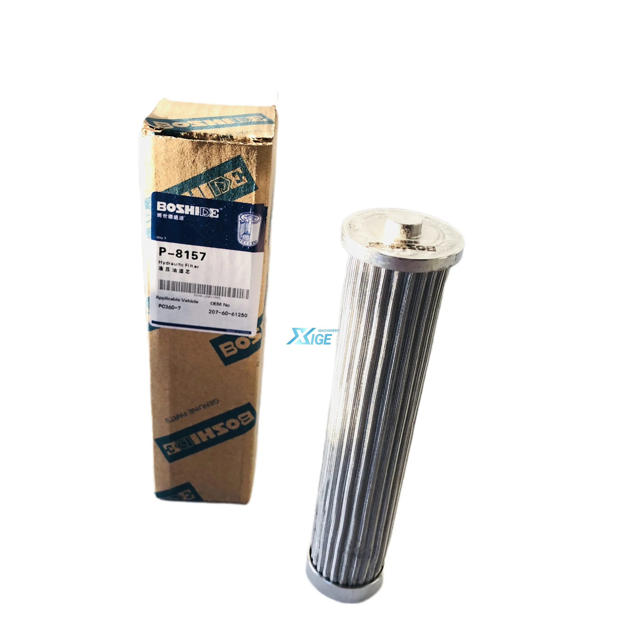 Hot PC360-8 PC450-7 Parts Excavator Hydraulic Pump Assembly 207-60-61250 P-8157 Pilot Filter Element for WA320L-5 Loader