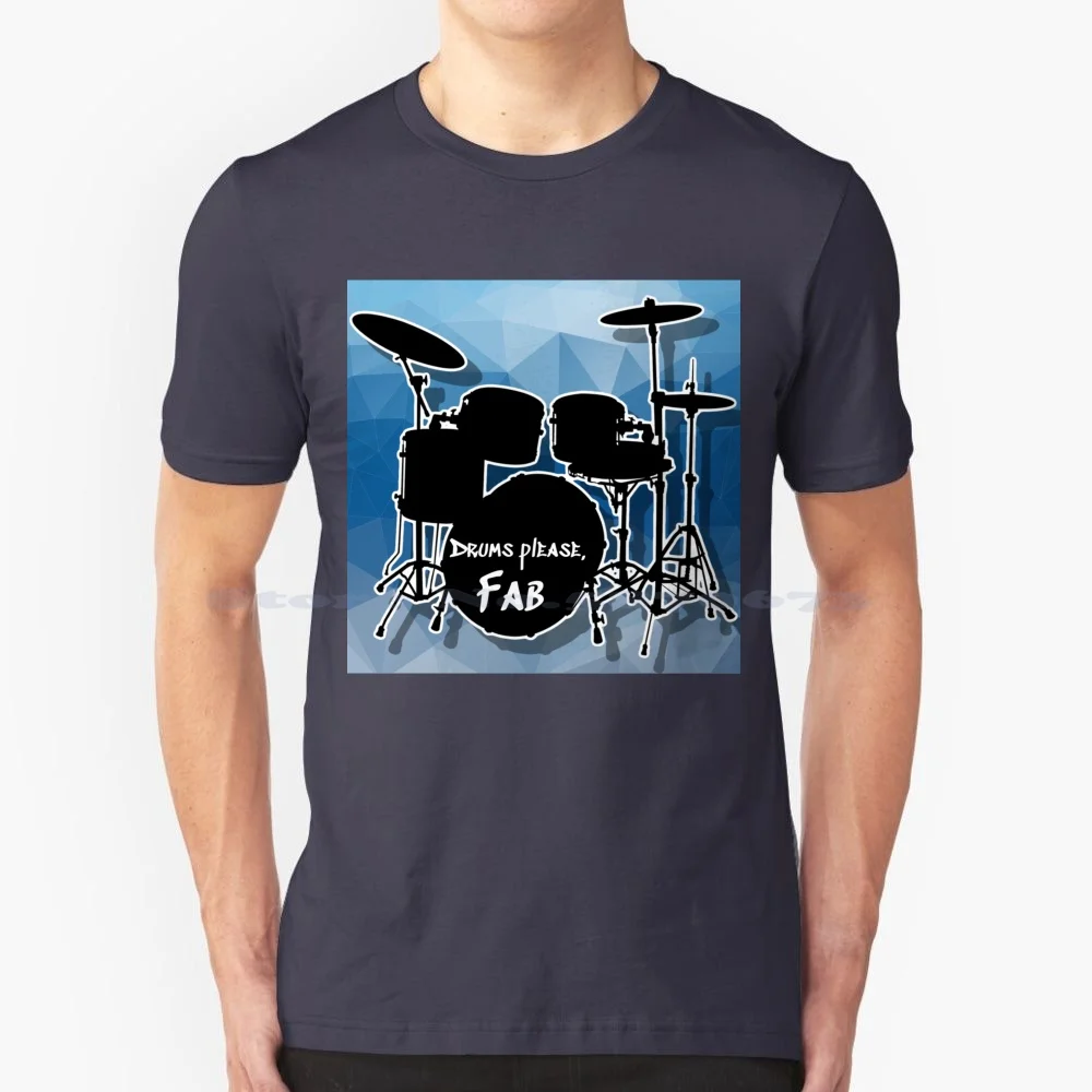 Tamburi Per Favore, T-Shirt Fab 100% Cotone Tee Drums Per Favore Fab Ode Ottm Tna Julian Cocas Albert Avon Jr Ahj Fab Moretti