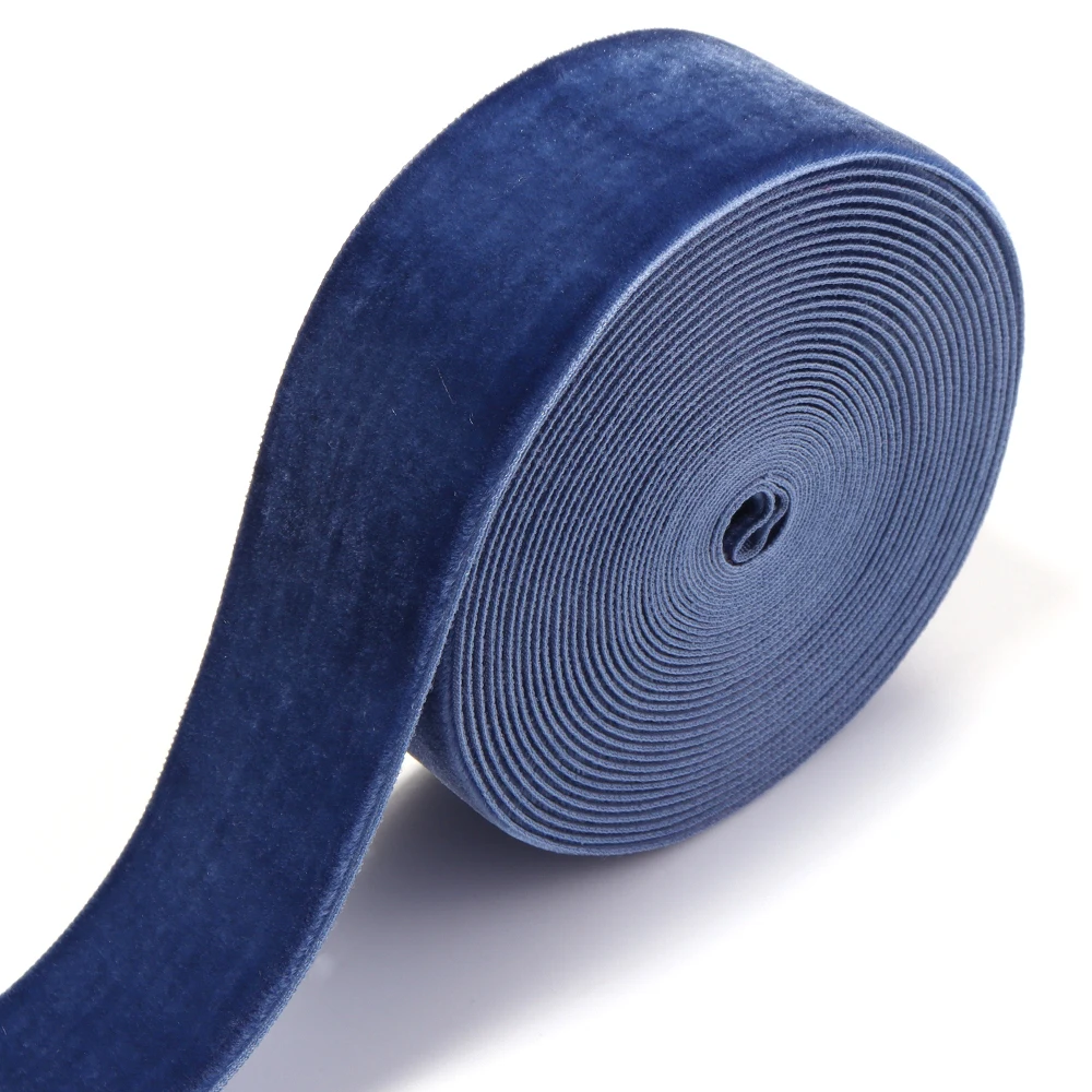 Wine Red Velvet Ribbon for Gift Packaging & Decorations