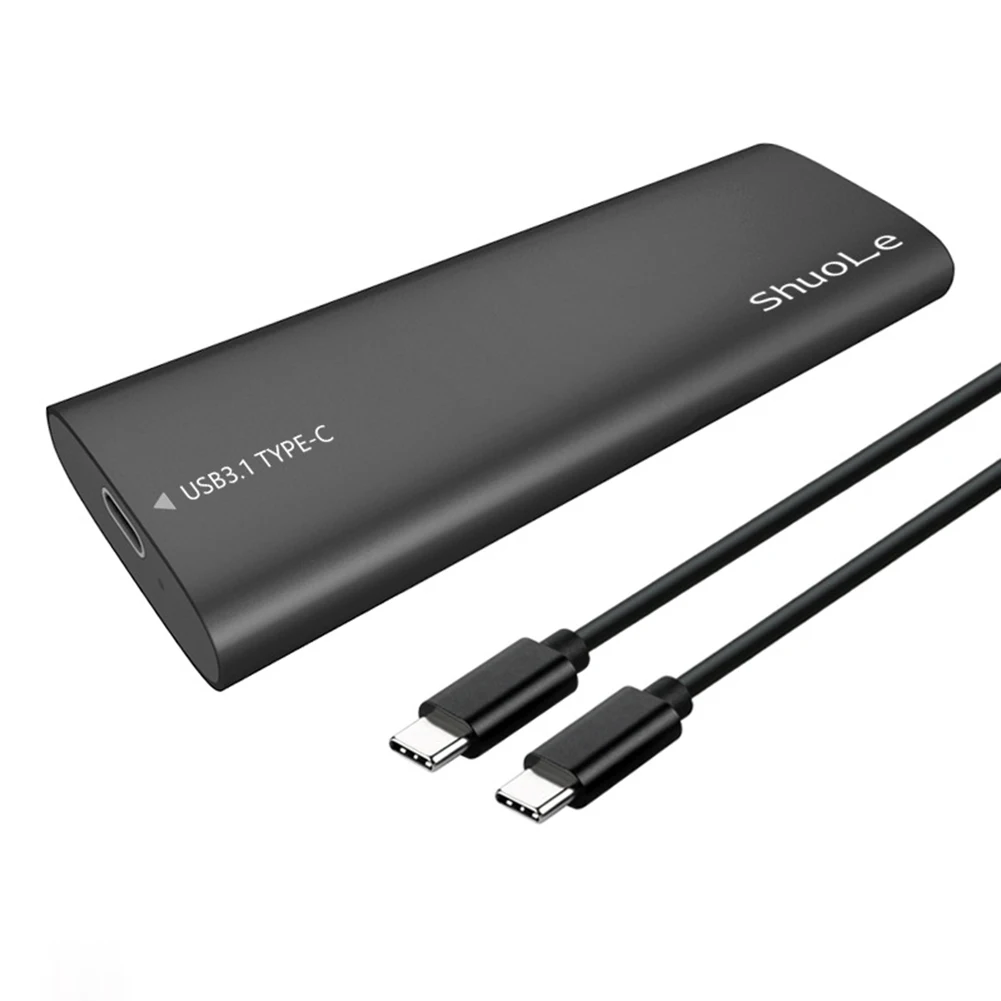 PC ƮϿ ޴  SSD ڽ, M.2 NVME NGFF M2 SSD Ŭ, NGFF SATA ϵ ũ ̽, USB3.1 C Ÿ, Gen2, 10Gbps M-Key